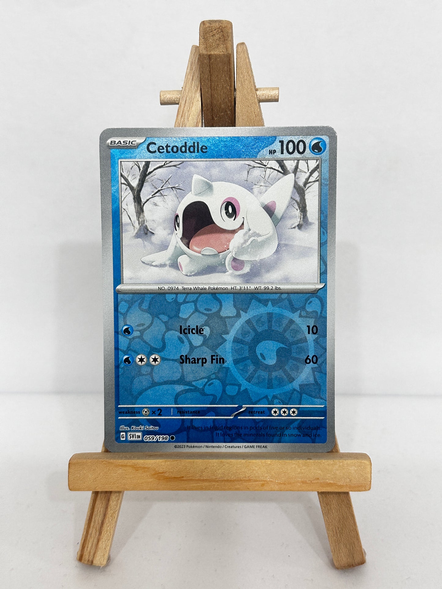 Cetoddle (Scarlet & Violet) Reverse Holo