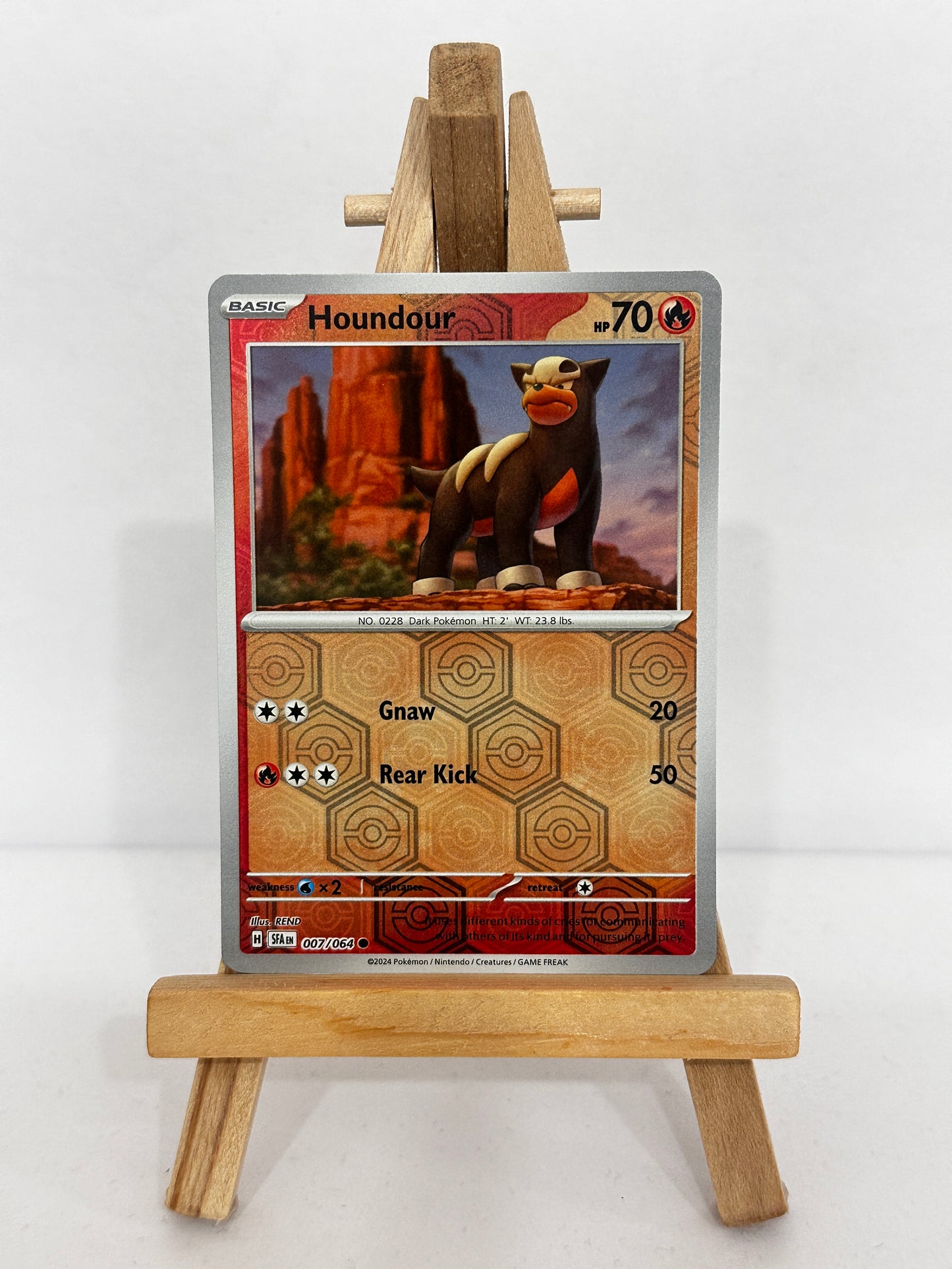 Houndour (SV Shrouded Fable) Reverse Holo