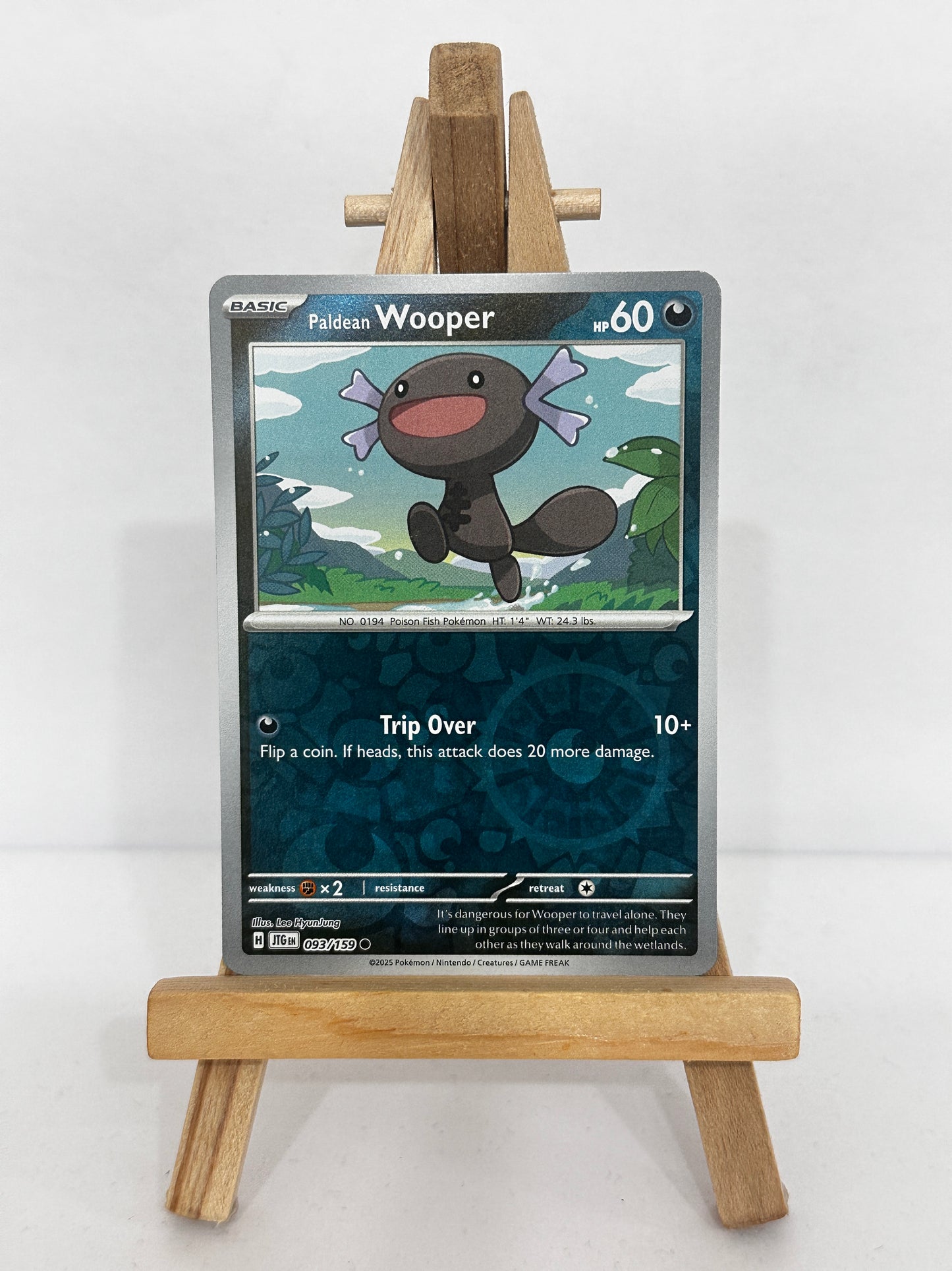 Paldean Wooper (SV Journey Together) Reverse Holo