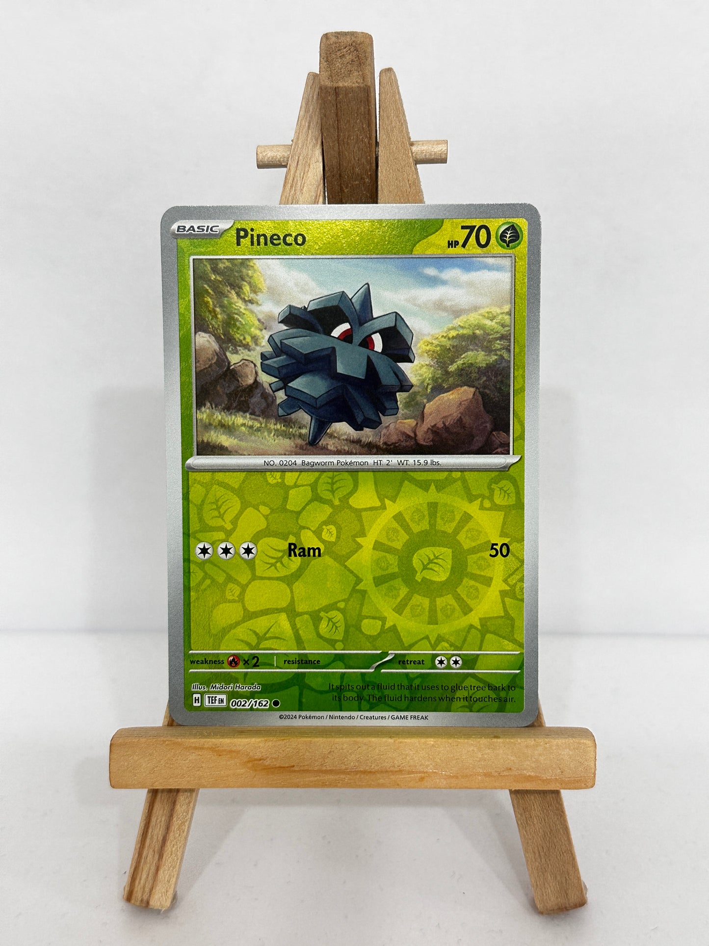 Pineco (SV Temporal Forces) Reverse Holo
