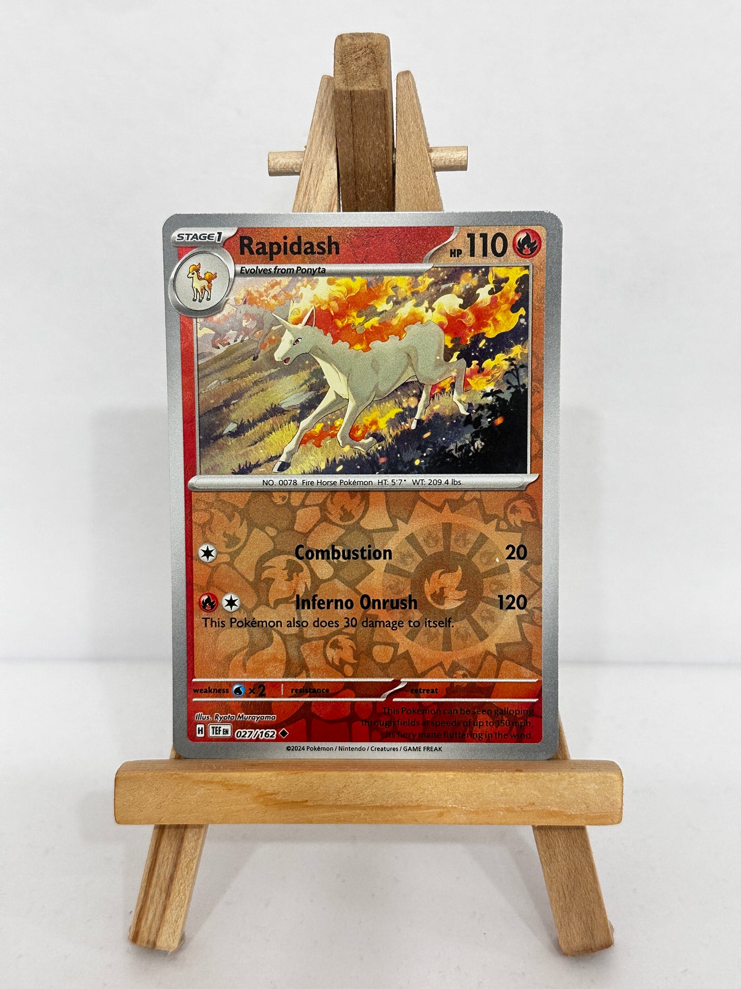 Rapidash (SV Temporal Forces) Reverse Holo