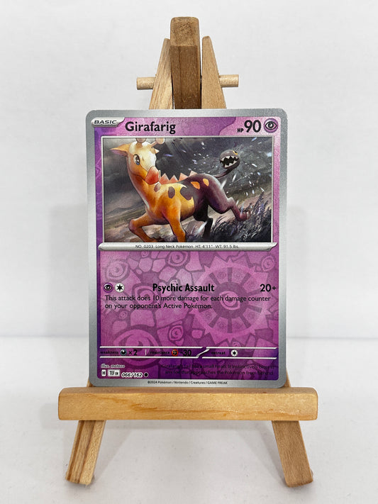 Girafarig (SV Temporal Forces) Reverse Holo