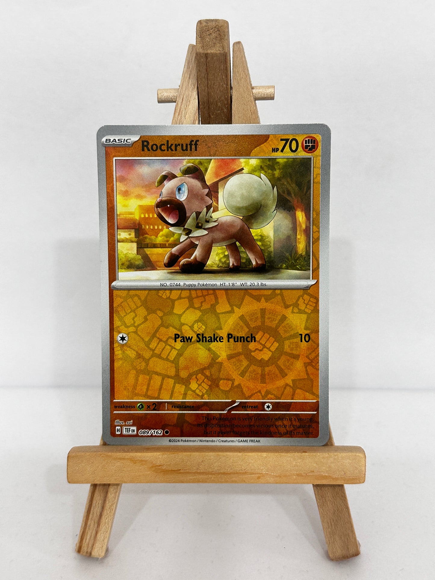 Rockruff (SV Temporal Forces) Reverse Holo