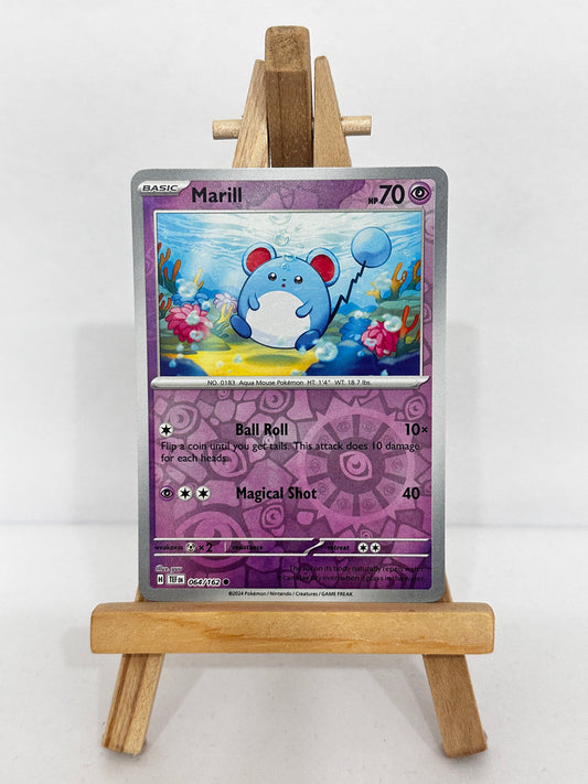 Marill (SV Temporal Forces) Reverse Holo