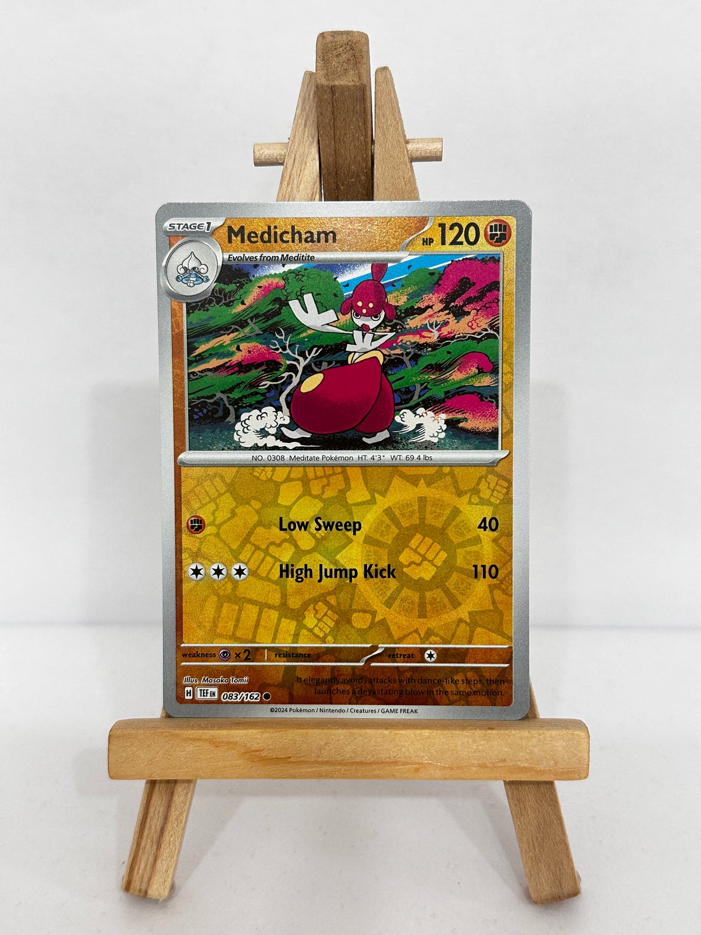 Medicham (SV Temporal Forces) Reverse Holo