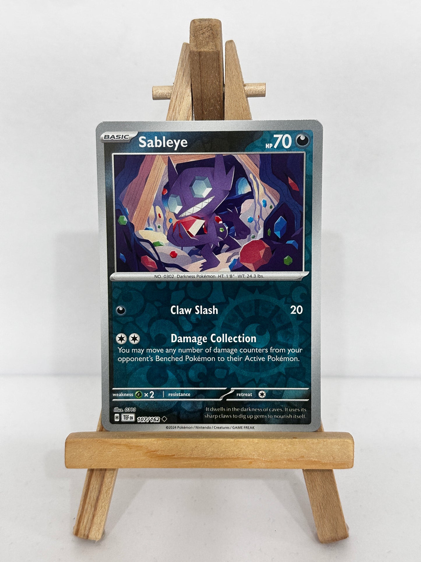 Sableye (SV Temporal Forces) Reverse Holo