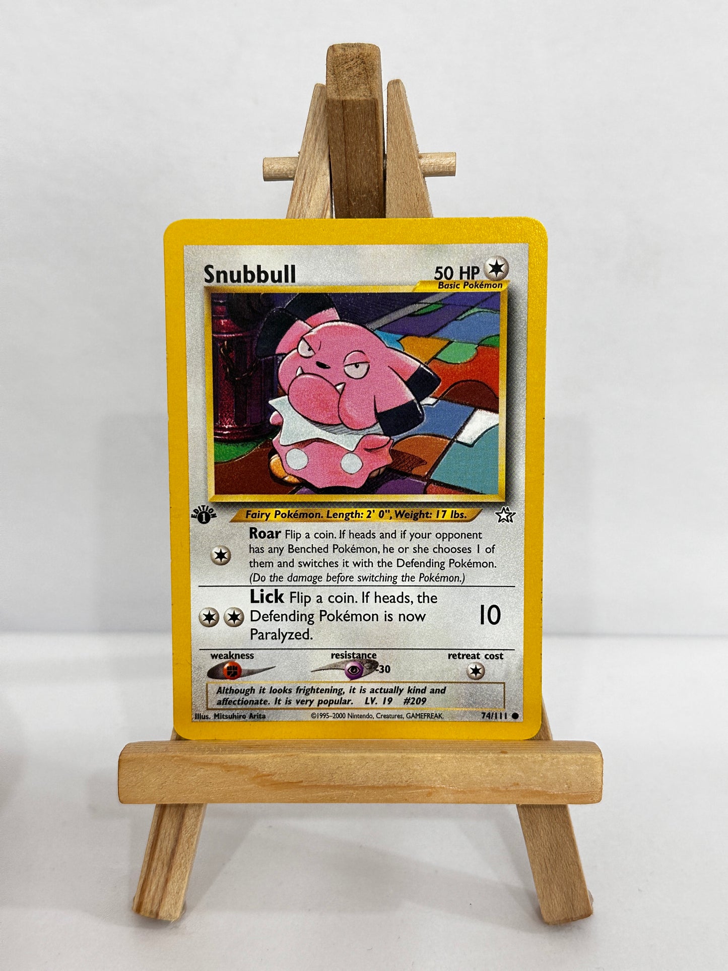 Snubbull (Neo Genesis) 1st edition