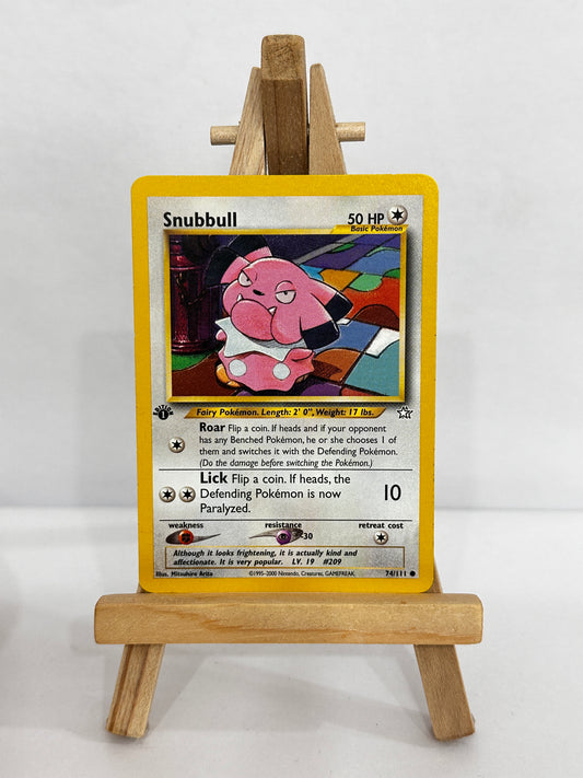 Snubbull (Neo Genesis) 1st edition