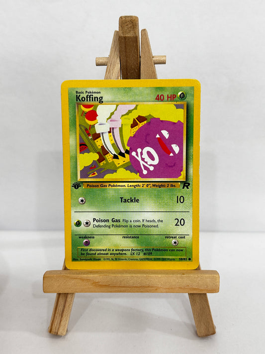 Koffing (Team Rocket) 1st edition