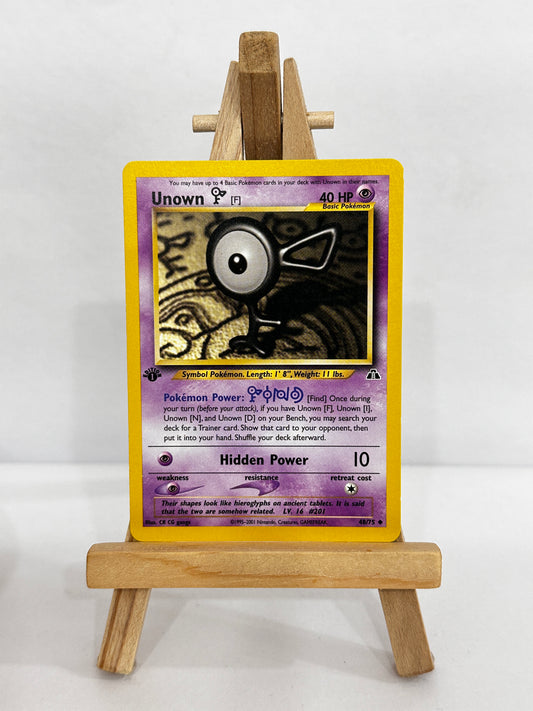 Unown F (Neo Discovery) 1st edition