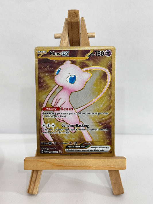 Mew ex (SV 151) Promo Metal Card