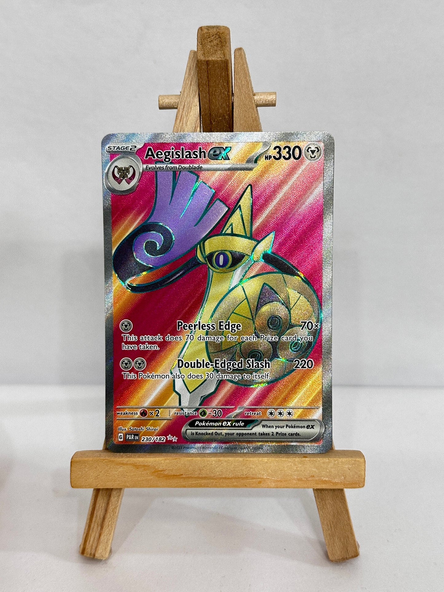 Aegislash ex (SV Paradox Rift)