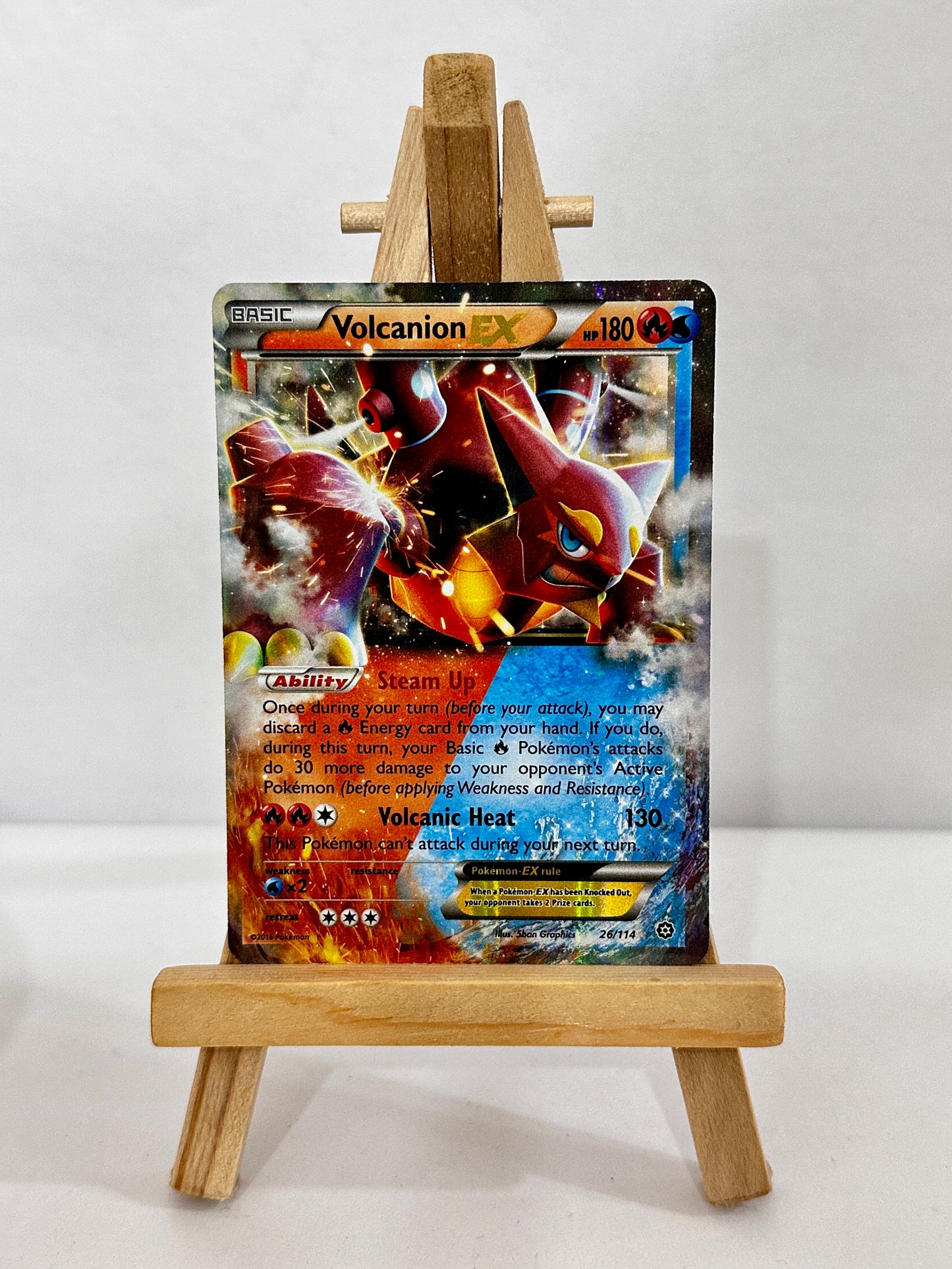 Volcanion EX (XY Steam Siege)