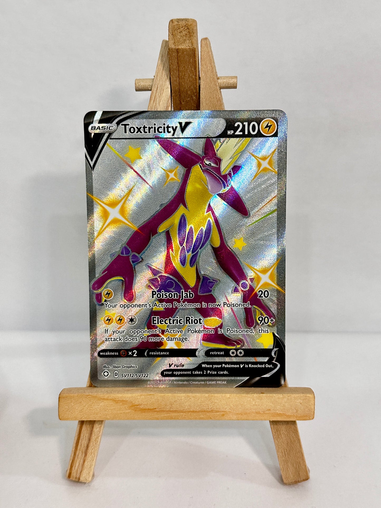 Toxtricity V (SWSH Shining Fates)