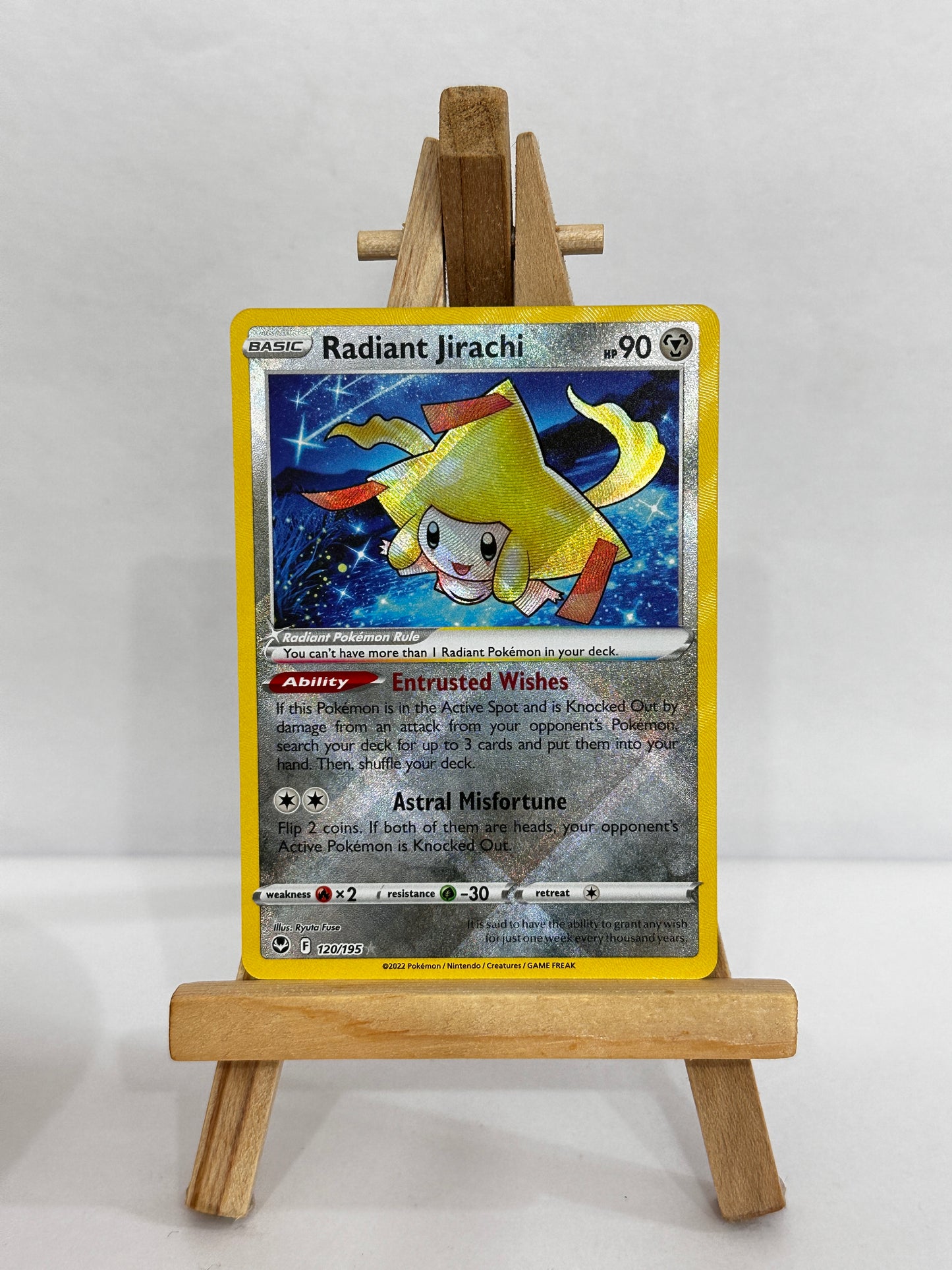Radiant Jirachi (SWSH Silver Tempest)