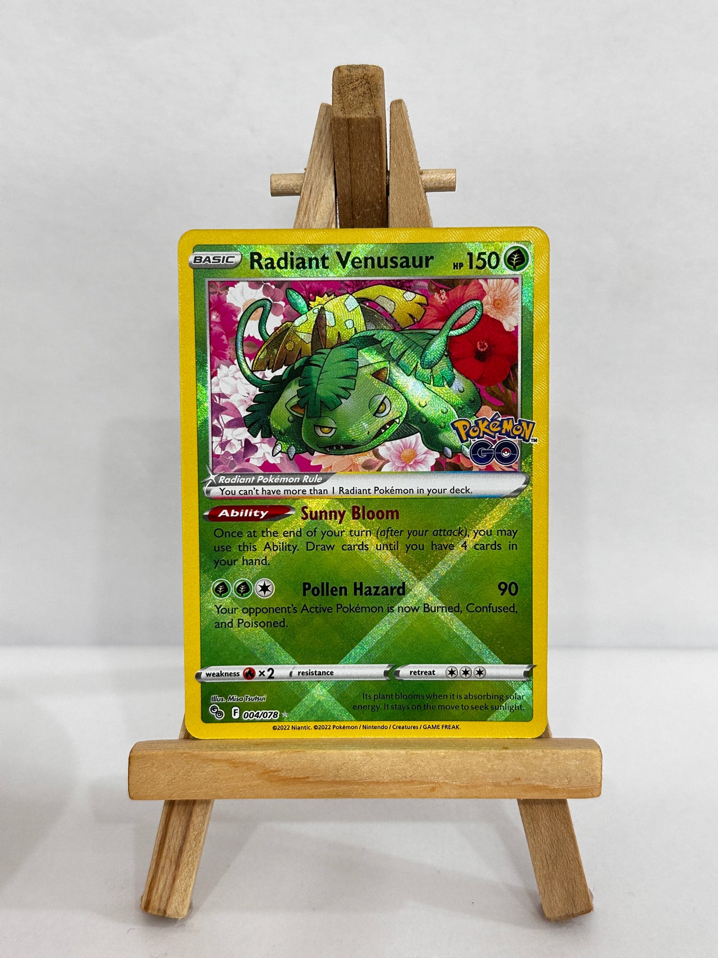 Radiant Venusaur (SWSH Pokemon Go)