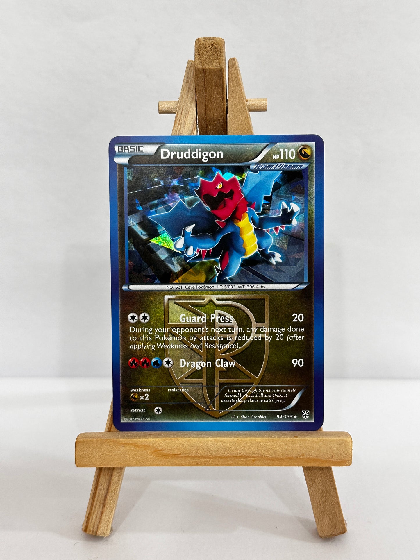Druddigon (BW Plasma Storm) Cracked Ice Holo