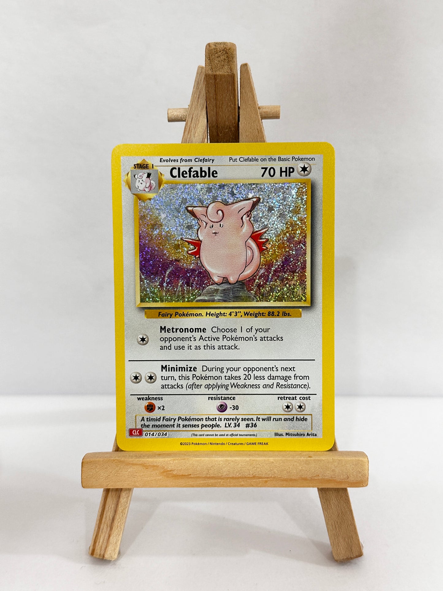 Clefable 014/034 (Classic Collection) Holo