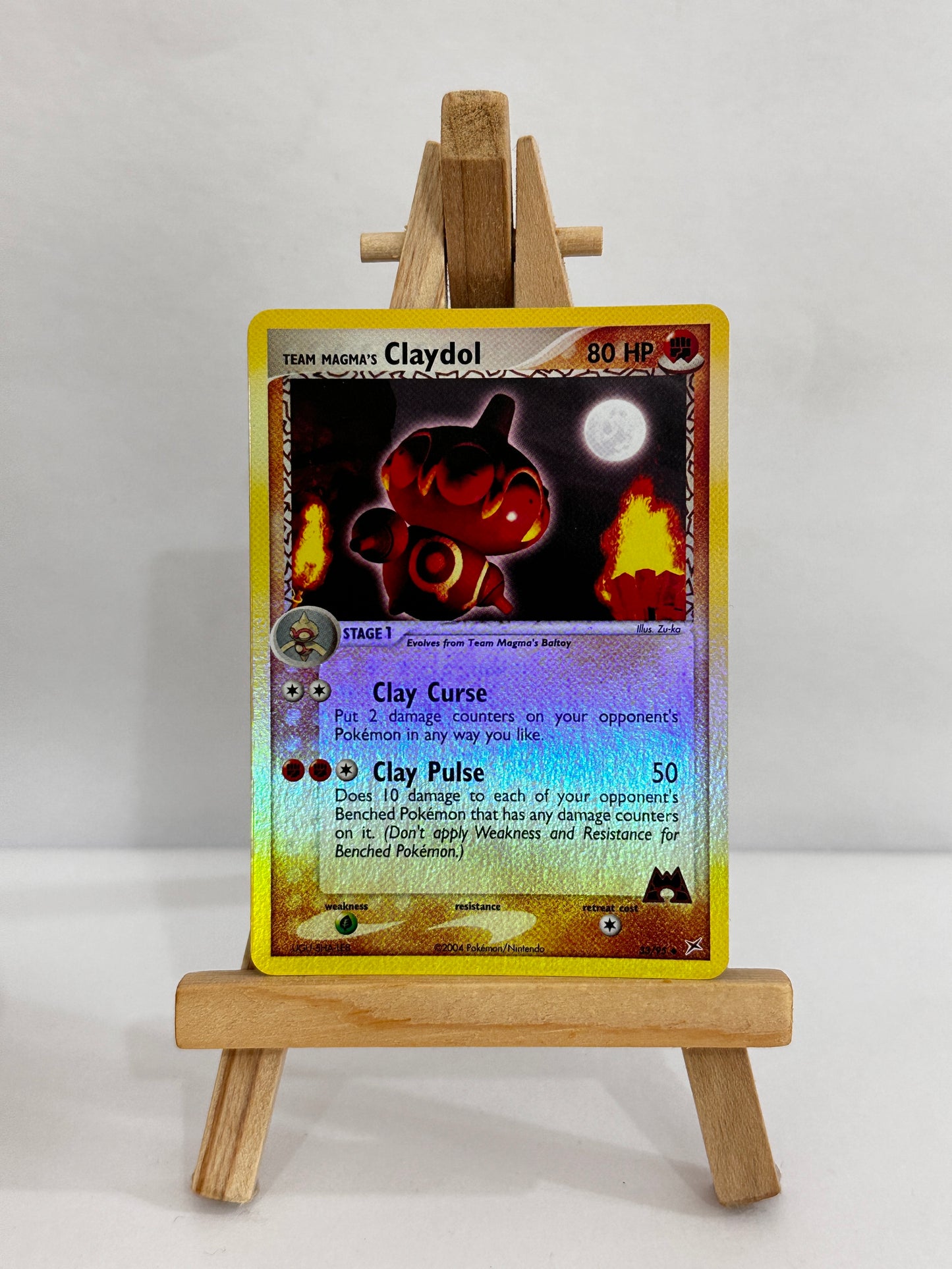 Team Magma’s Claydol (EX Team Magma vs Team Aqua) Reverse Holo