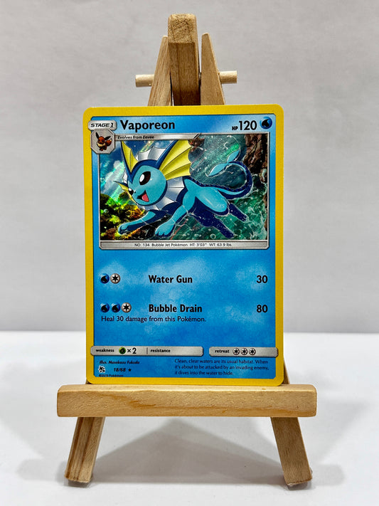 Vaporeon 18/68 (SM Hidden Fates) Holo
