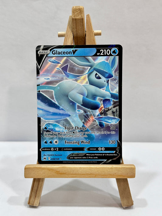 Glaceon V 038/159 (SWSH Crown Zenith)