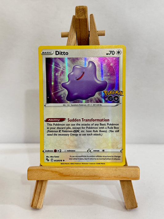 Ditto 053/078 (SWSH Pokemon Go) Holo