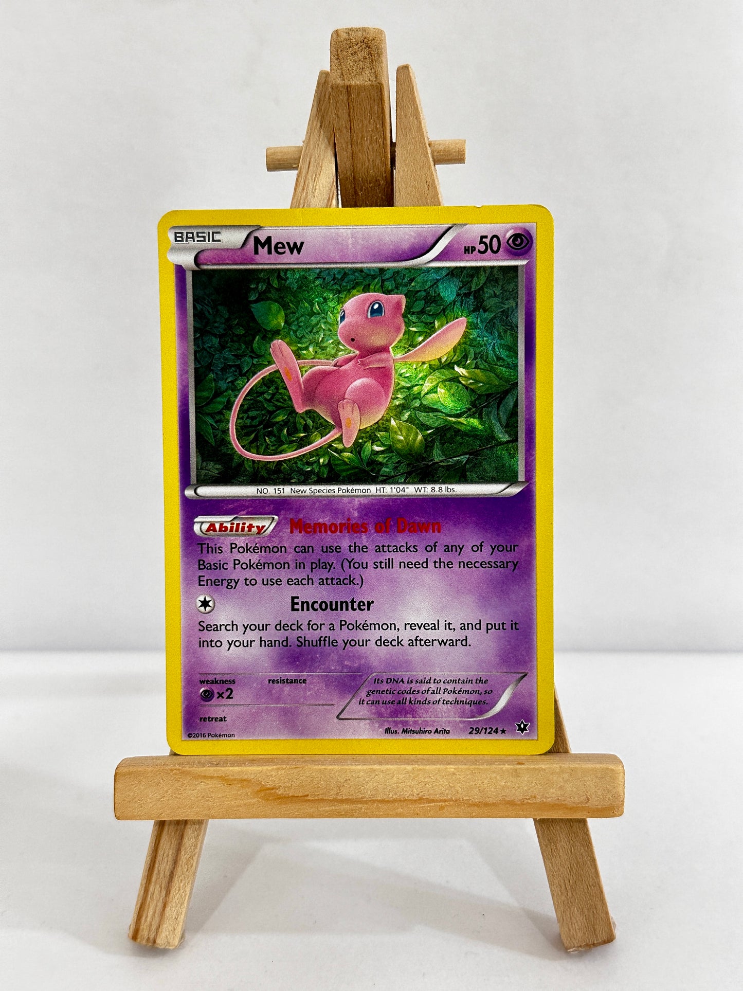 Mew 29/124 (XY Furious Fists) Holo