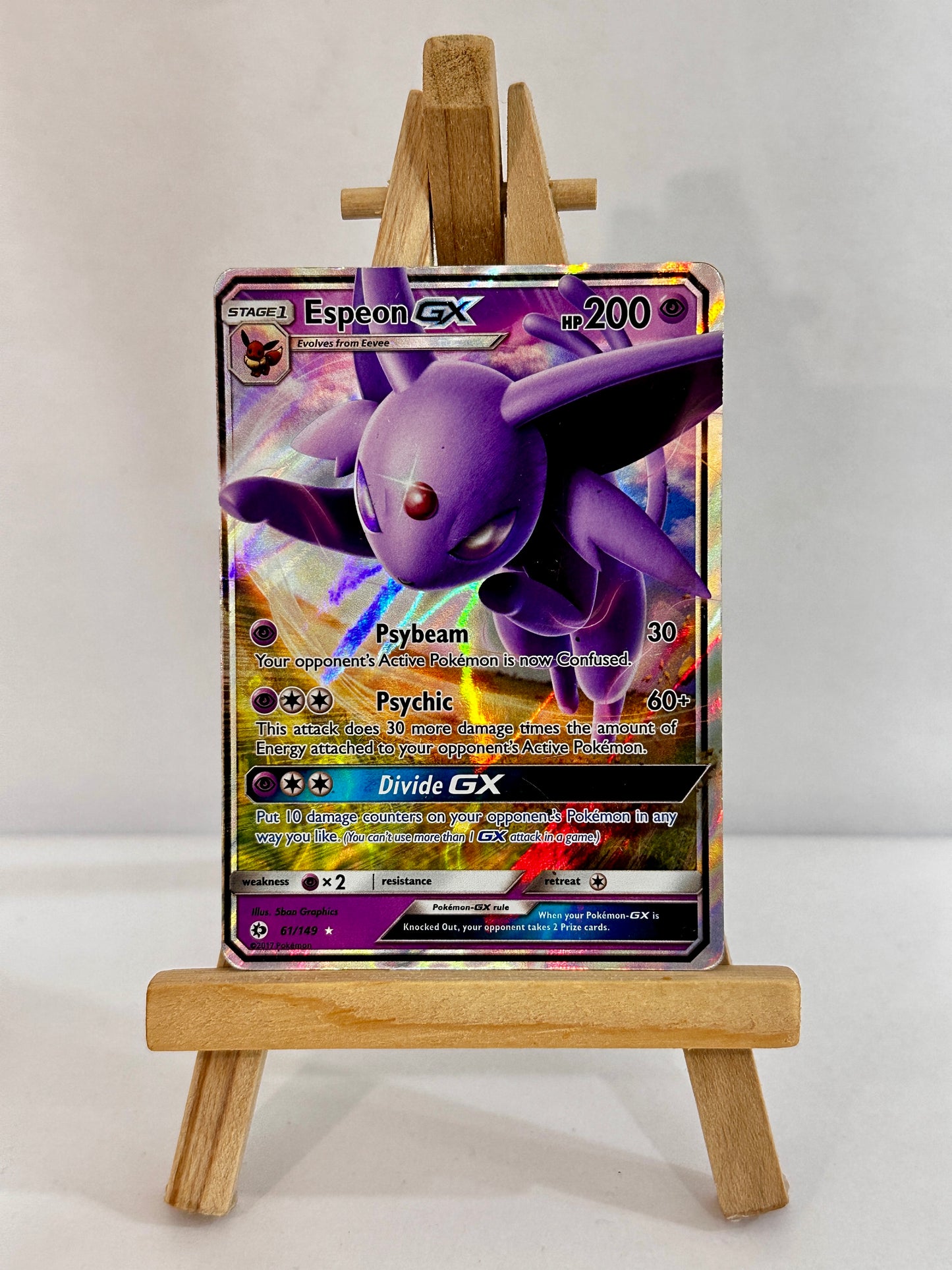 Espeon GX 61/149 (Sun & Moon)