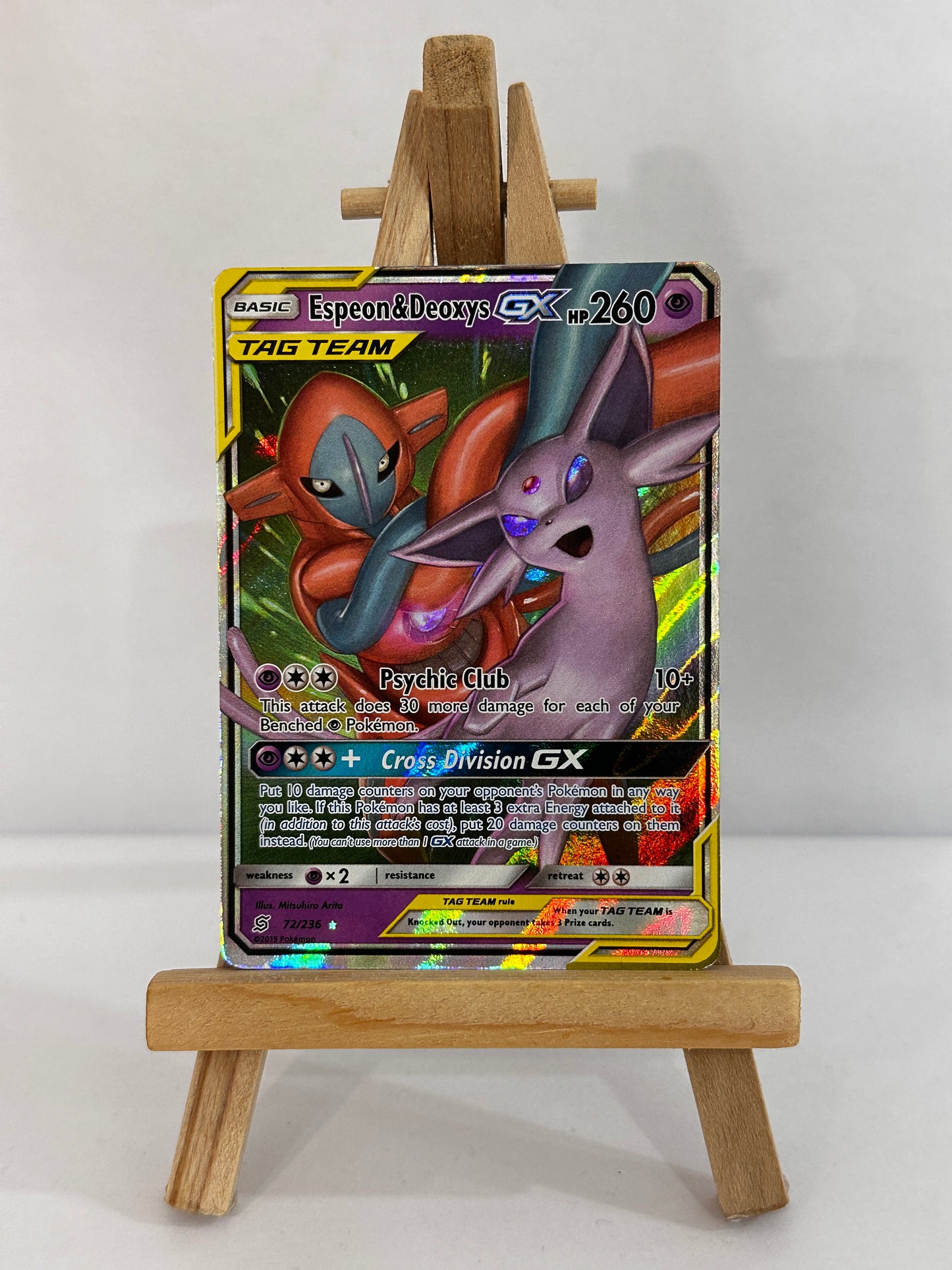 Espeon&Deoxys GX 72/236 (SM Unified Minds)