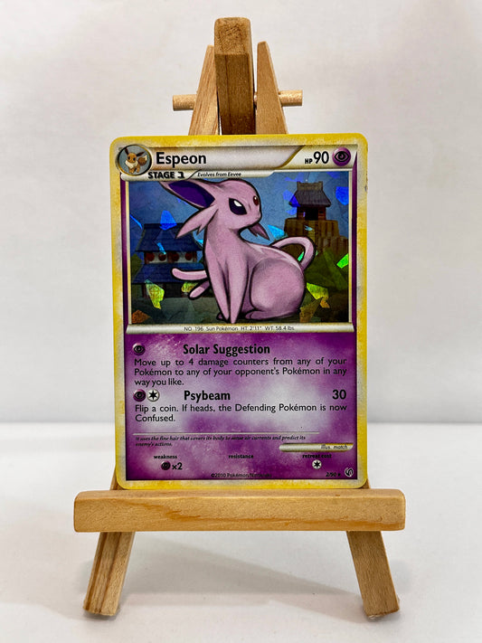 Espeon 2/90 (HGSS Undaunted) Cracked Ice Holo