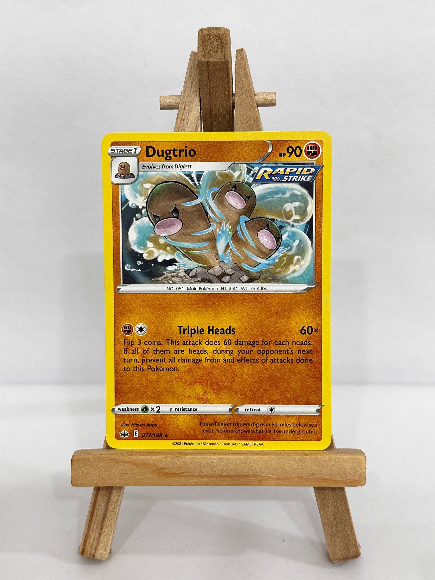 Dugtrio (SWSH Chilling Reign) Rare
