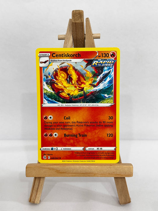 Centiskorch (SWSH Fusion Strike) Rare
