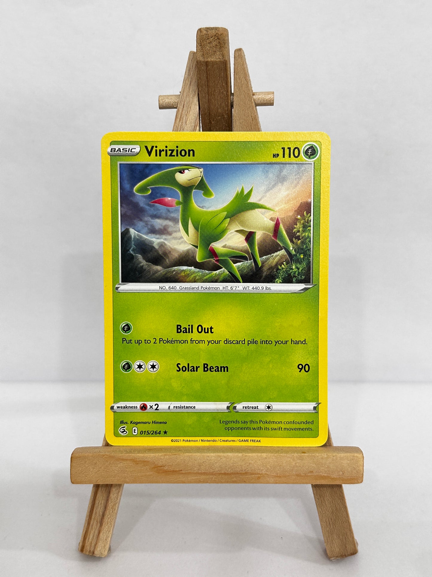 Virizion (SWSH Fusion Strike) Rare