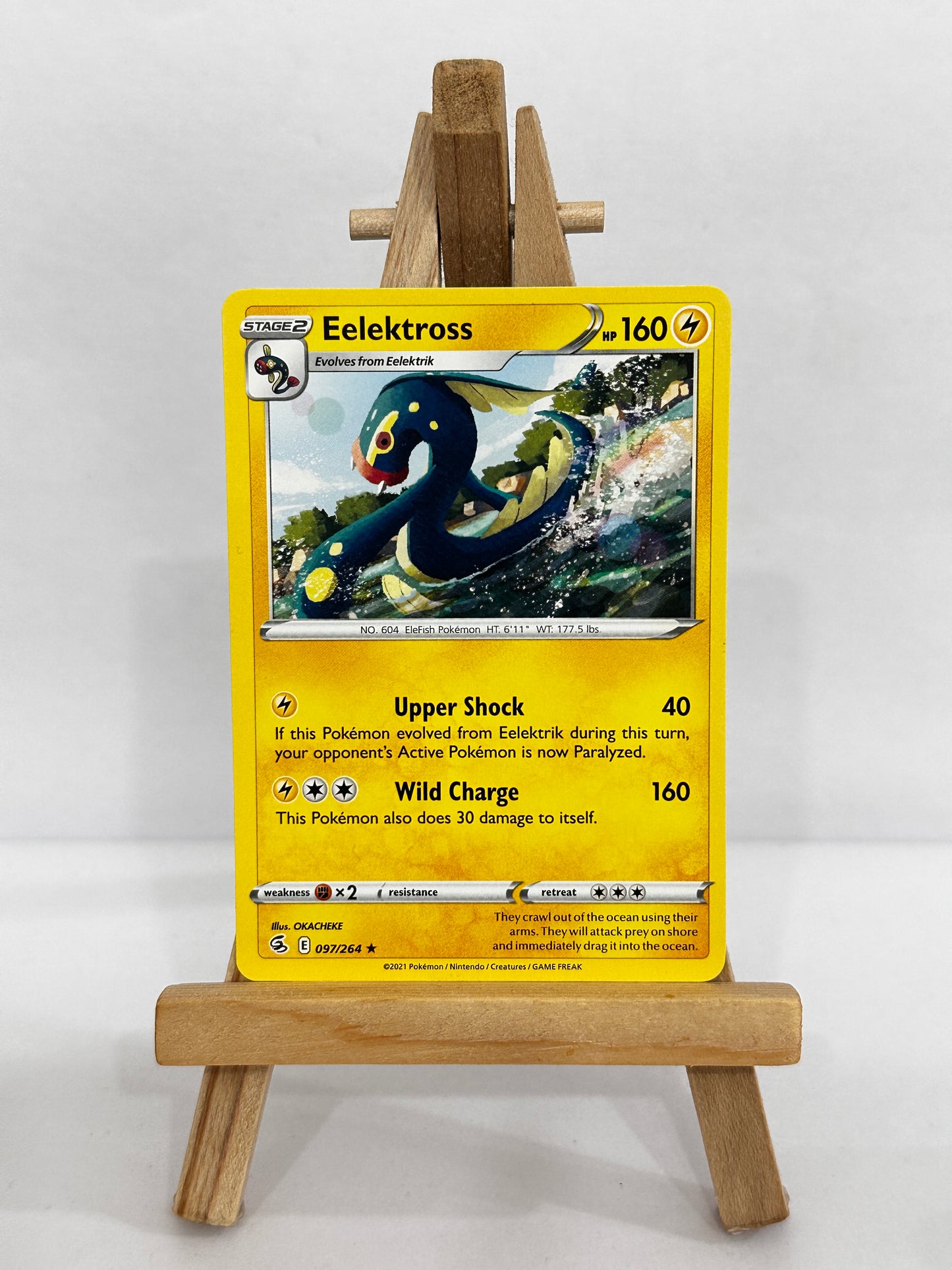 Eelektross (SWSH Fusion Strike) Rare