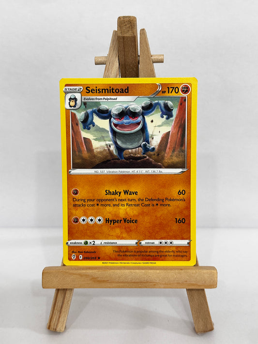 Seismitoad (SWSH Evolving Skies) Rare