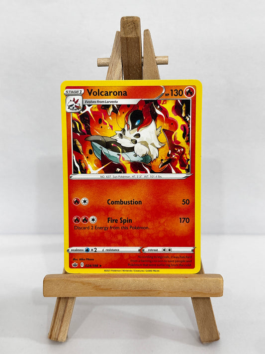 Volcarona (SWSH Chilling Reign) Rare