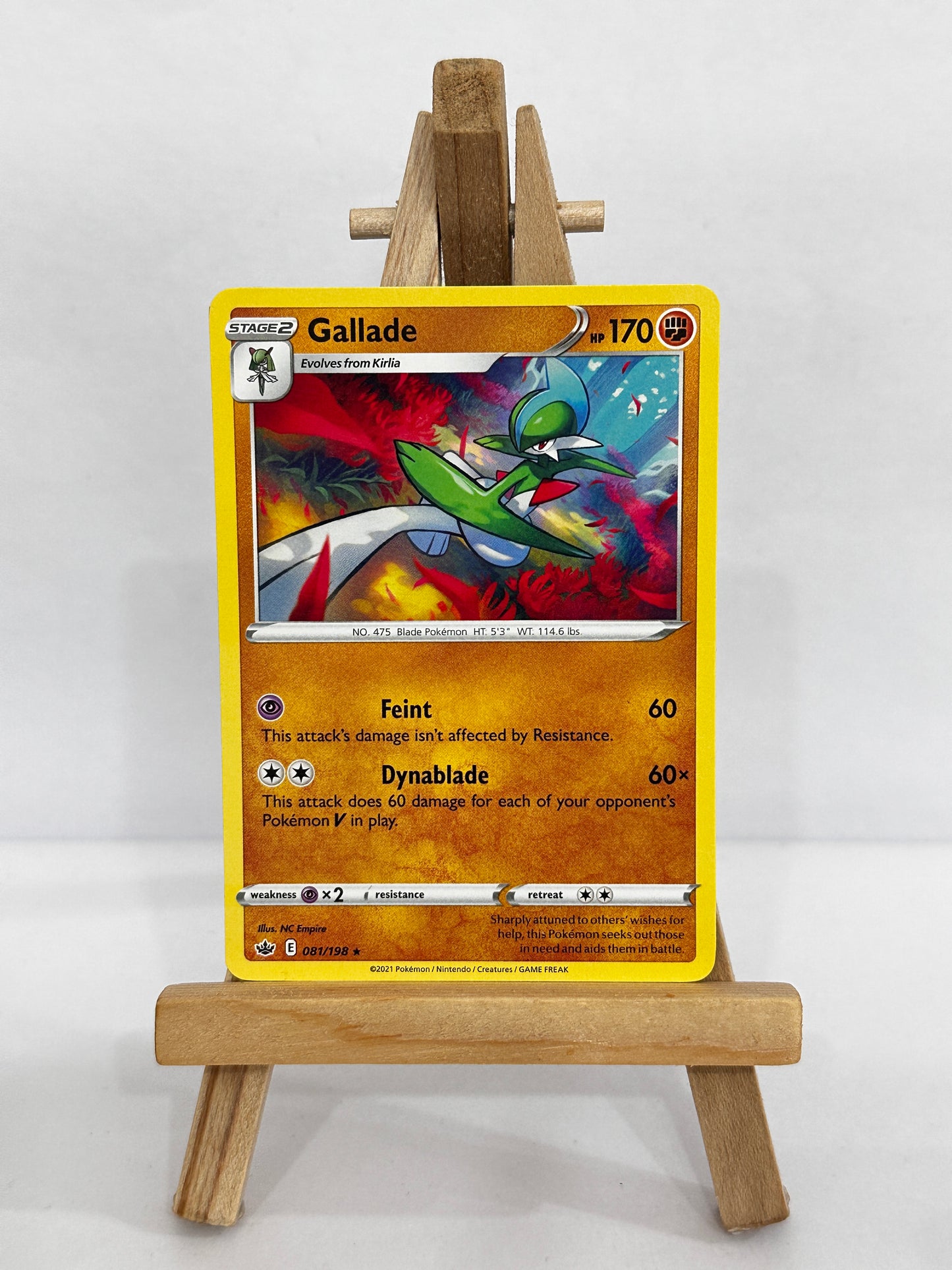 Gallade (SWSH Chilling Reign) Rare