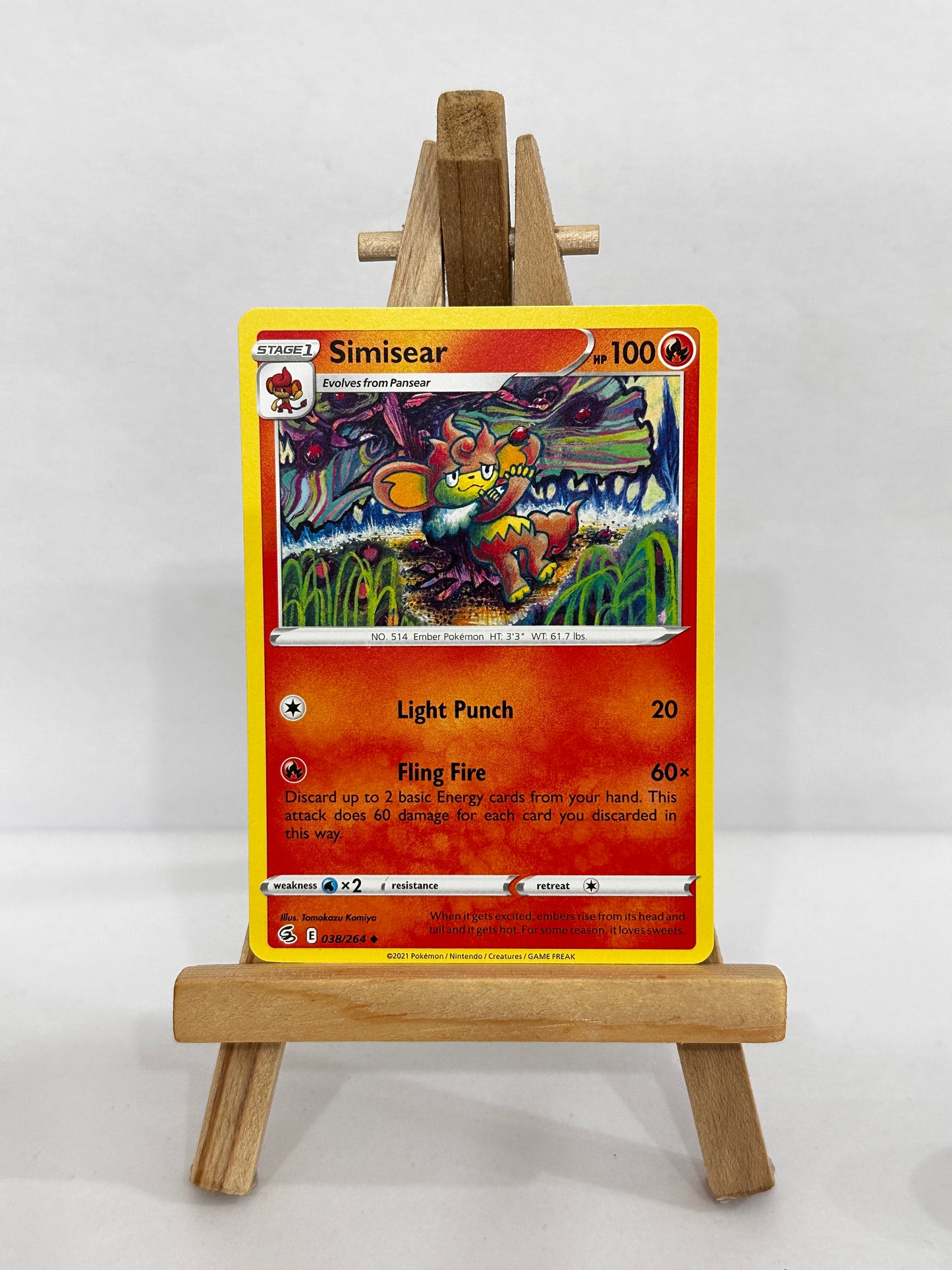 Simisear (SWSH Fusion Strike)