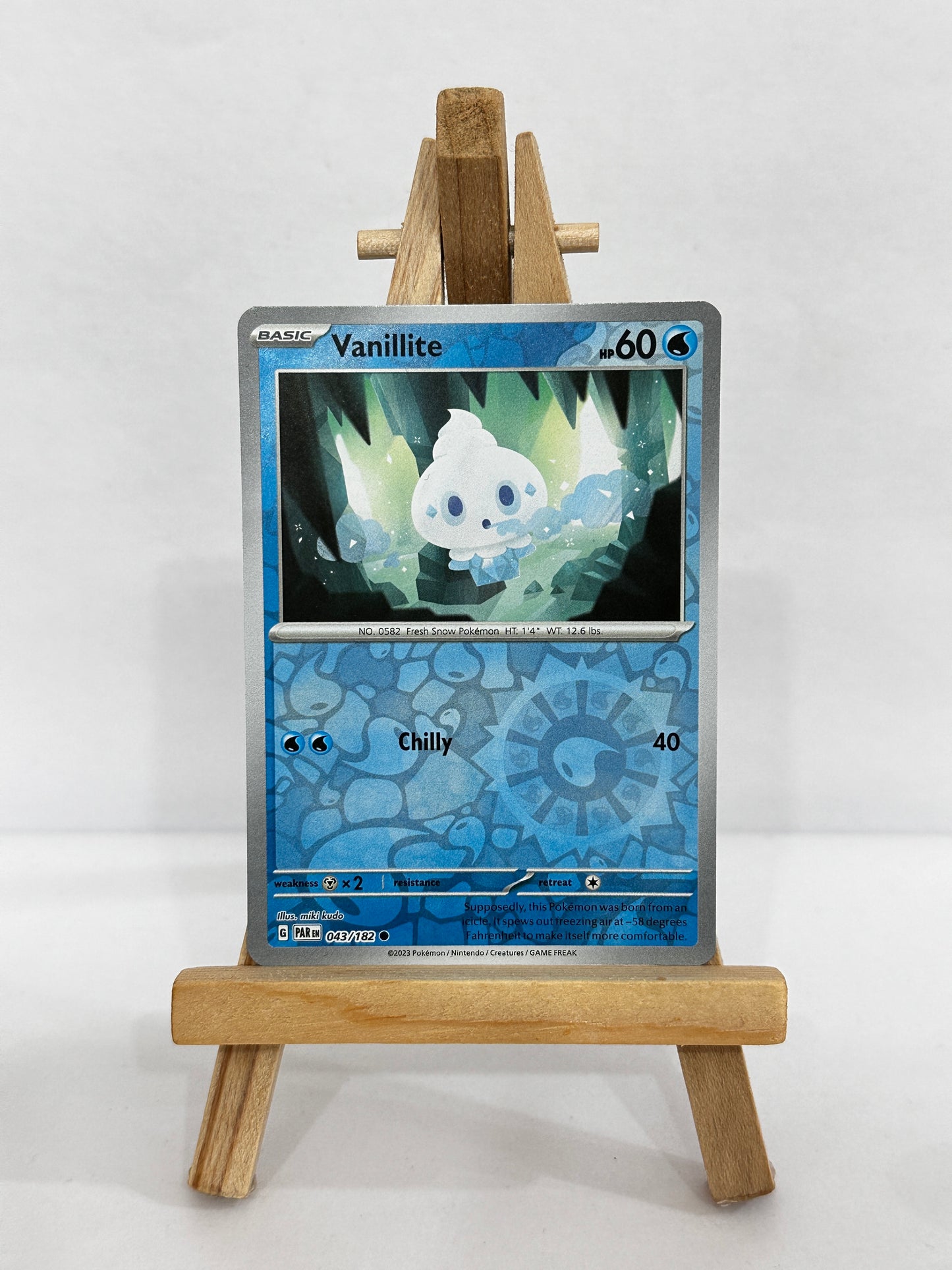 Vanillite (SV Paradox Rift) Reverse Holo