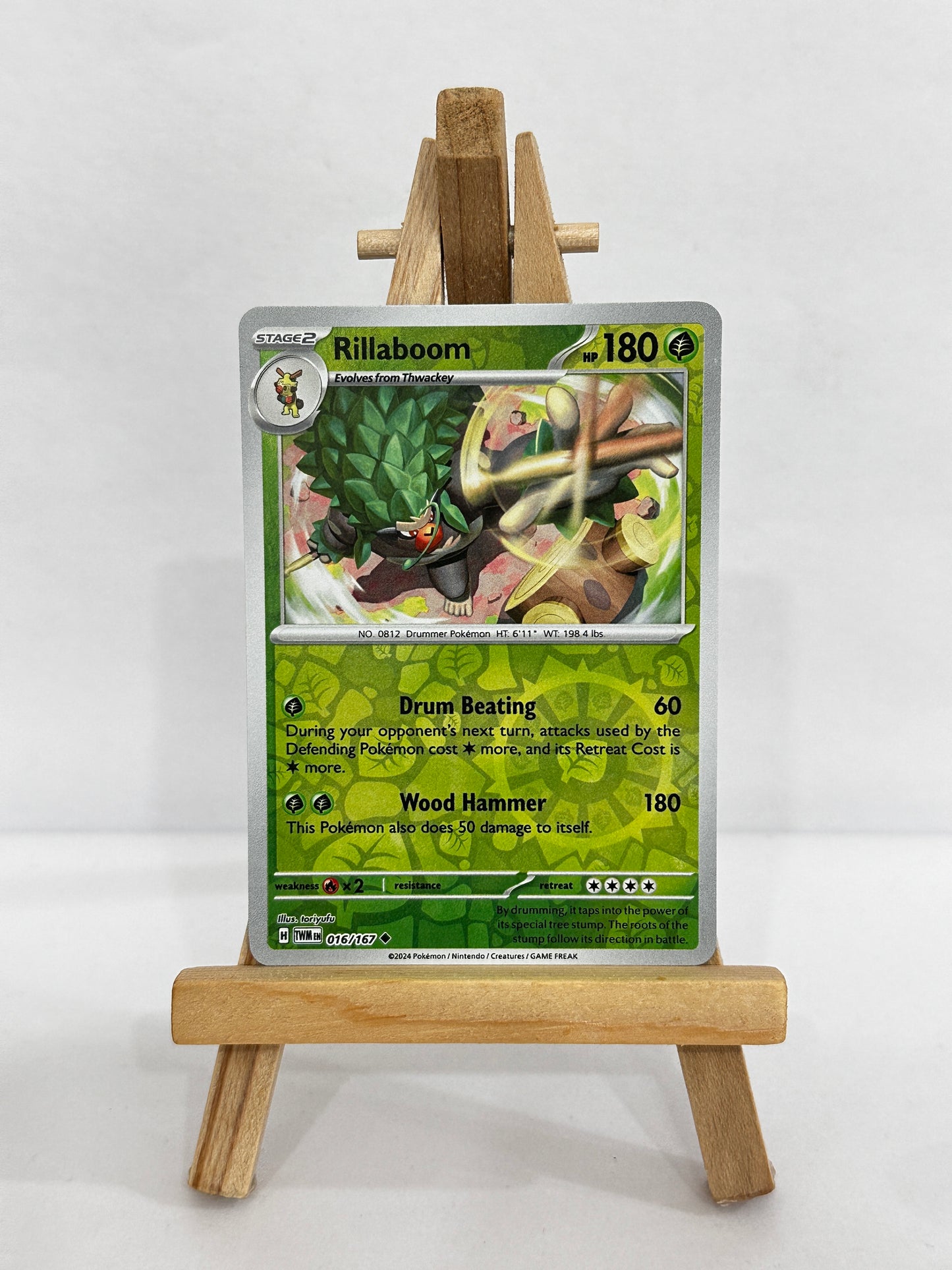 Rillaboom (SV Twilight Masquerade) Reverse Holo