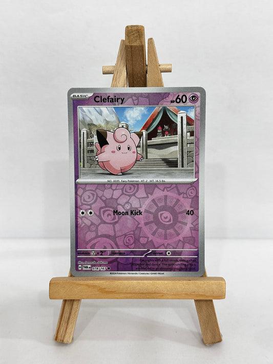 Clefairy (SV Twilight Masquerade) Reverse Holo