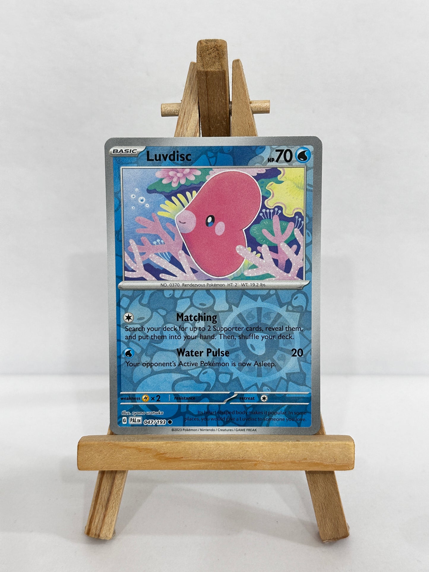 Luvdisc (SV Paldea Evolved) Reverse Holo