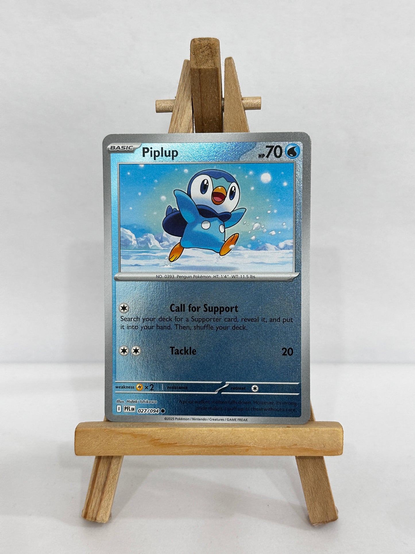 Piplup (ME Phantasmal Flames) Reverse Holo