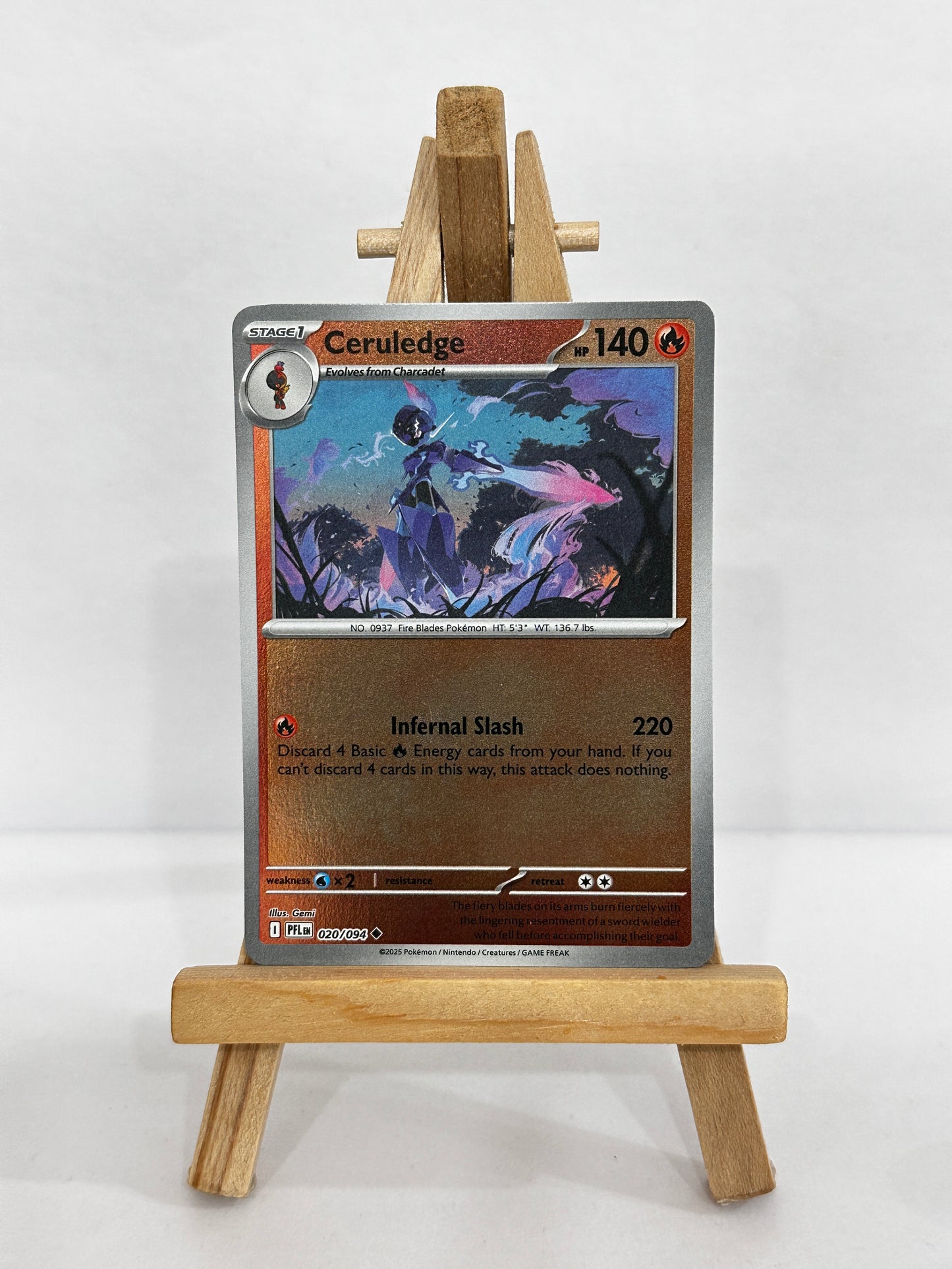 Ceruledge (ME Phantasmal Flames) Reverse Holo