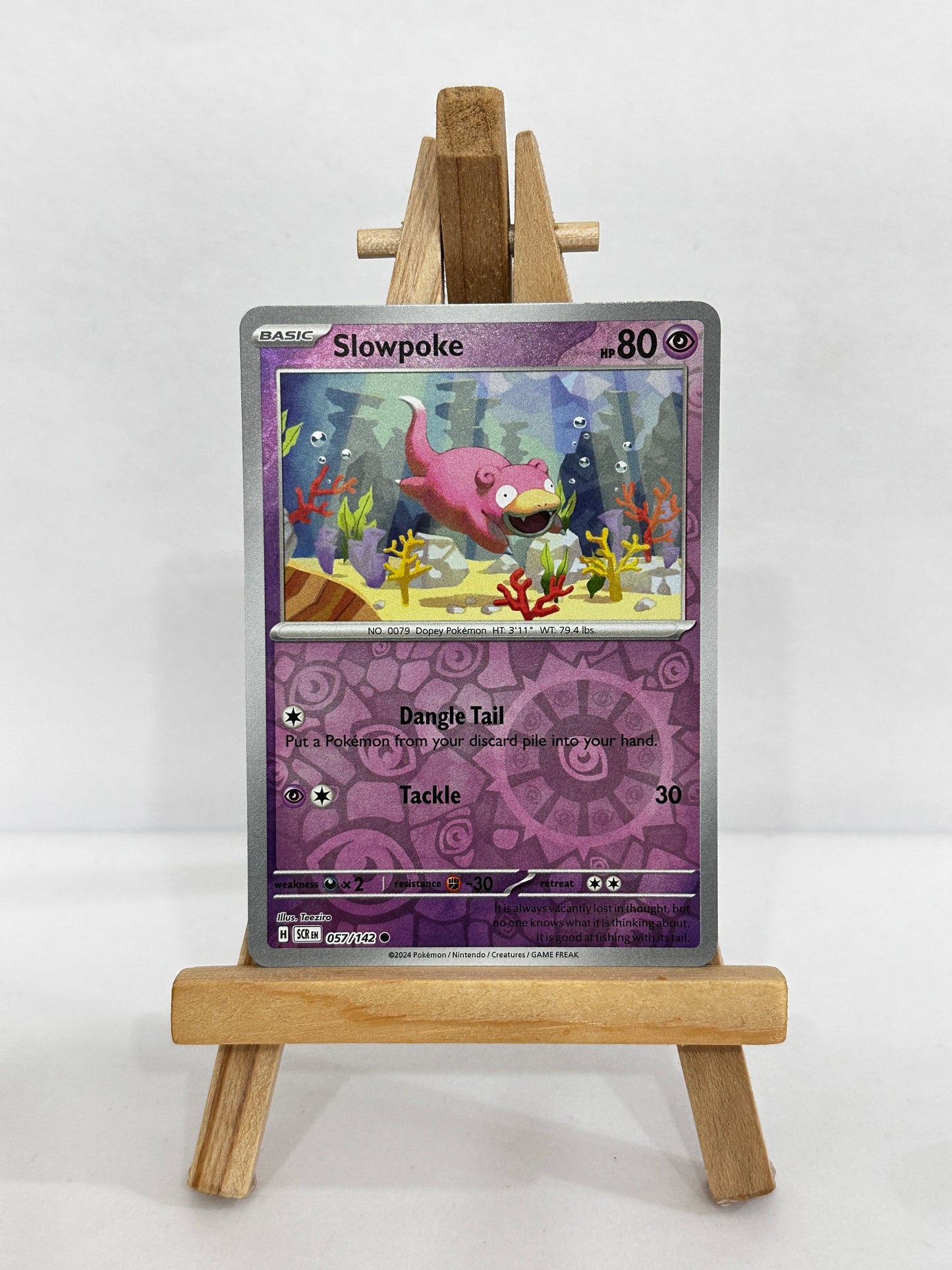 Slowpoke (SV Stellar Crown) Reverse Holo
