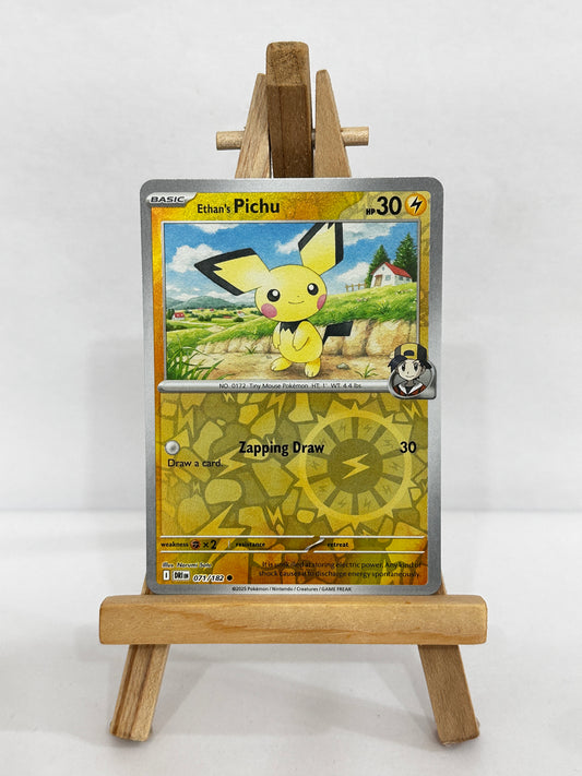 Ethan’s Pichu (SV Destined Rivals) Reverse Holo