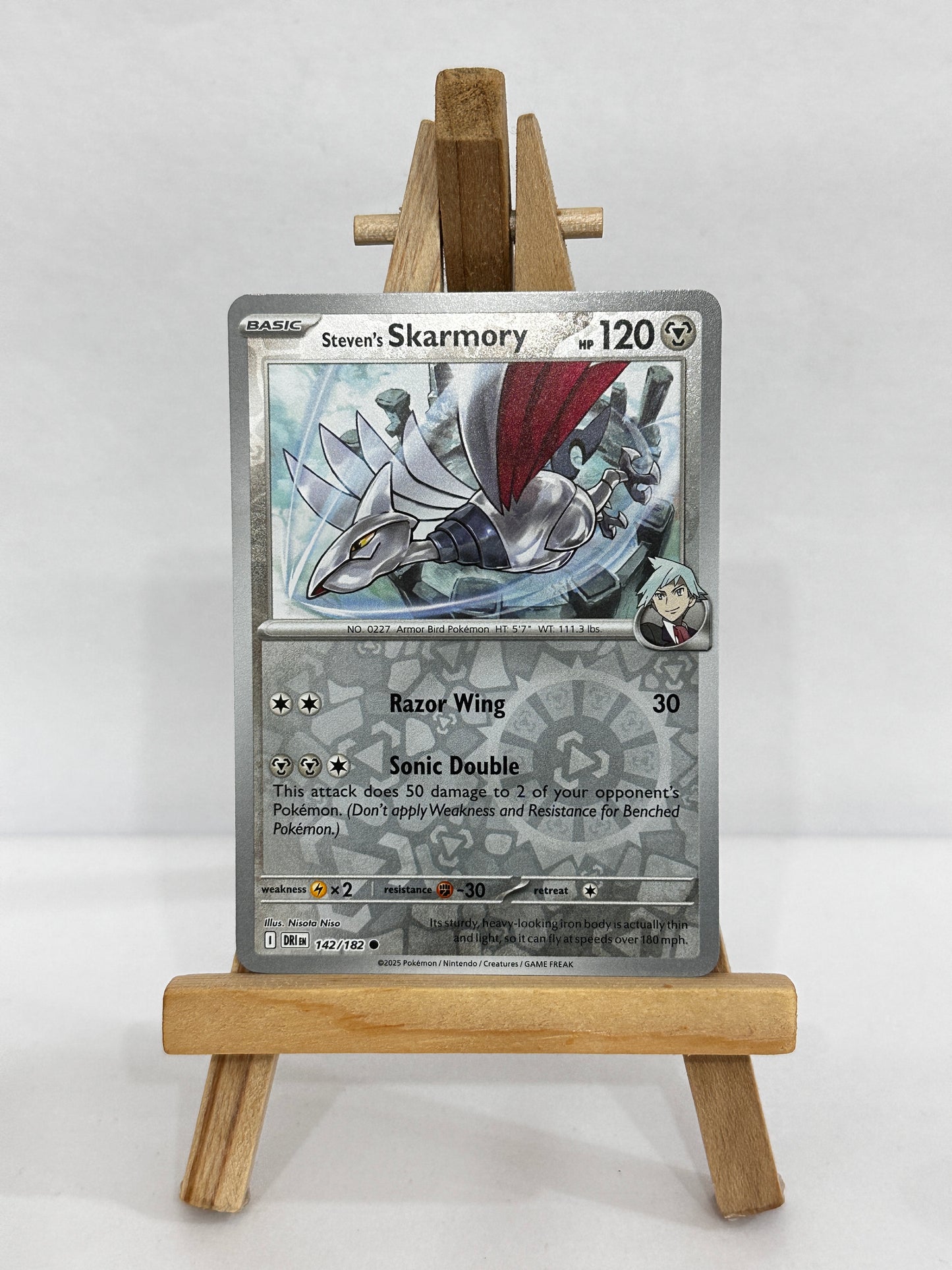 Steven’s Skarmory (SV Destined Rivals) Reverse Holo