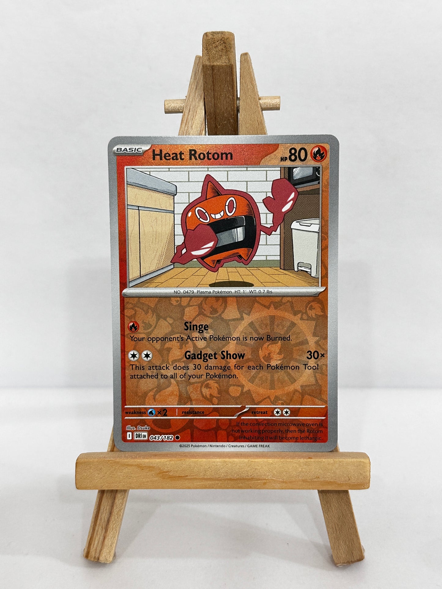 Heat Rotom (SV Destined Rivals) Reverse Holo