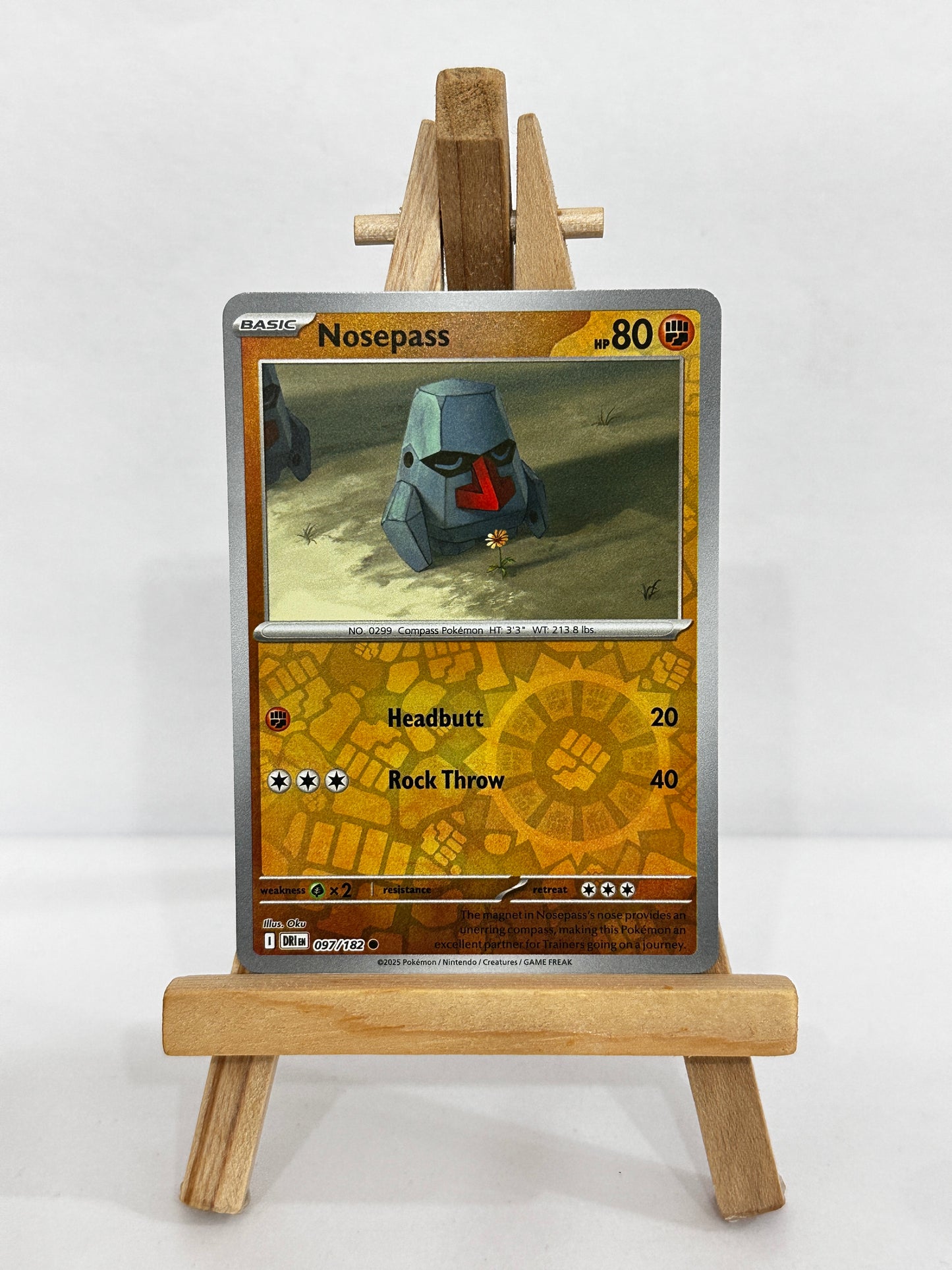 Nosepass (SV Destined Rivals) Reverse Holo