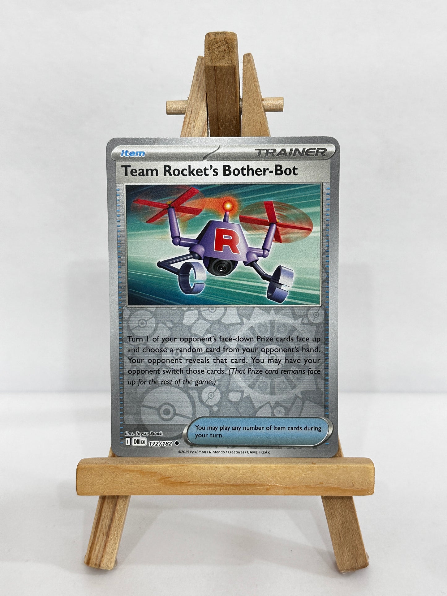 Team Rocket’s Bother-Bot (SV Destined Rivals) Reverse Holo